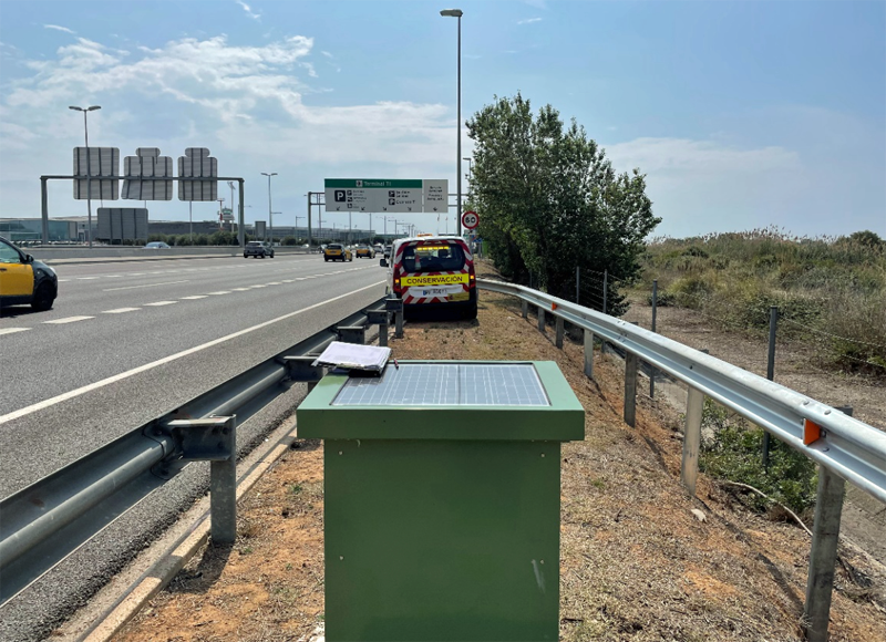 contrato para modernizar el sistema de aforos y sensorización del tráfico de las carreteras