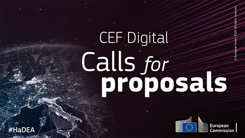 Nueva serie de convocatorias del programa europeo CEF Digital 