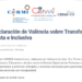La Declaración de Valencia promueve una transformación digital justa e inclusiva