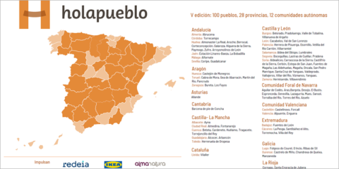 La quinta edición de Holapueblo busca nuevos habitantes para 100 municipios de la España despoblada