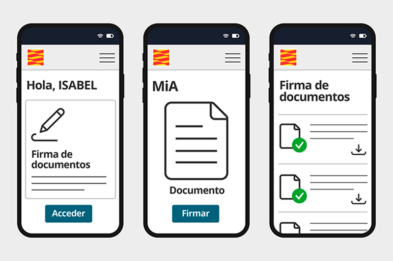 MiA simplifica la firma electrónica