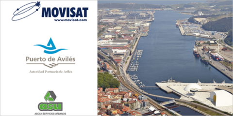 El Puerto de Avilés amplía la funcionalidad tecnológica del servicio de limpieza con ASCAN y MOVISAT