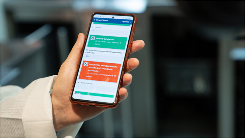 Control Oficial Digital de los Alimentos de Barcelona