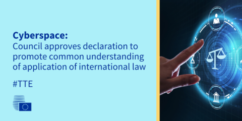 Declaración europea sobre un entendimiento común del derecho internacional en el ciberespacio