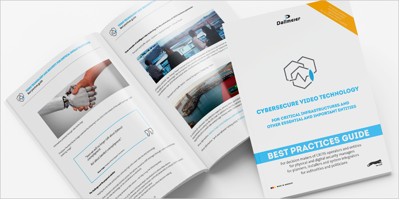 Dallmeier publica una guía de buenas prácticas sobre tecnología de vídeo cibersegura para infraestructuras críticas