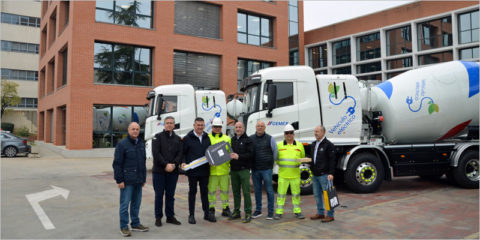 Las hormigoneras eléctricas de Cemex contribuyen a reducir la contaminación en entornos urbanos