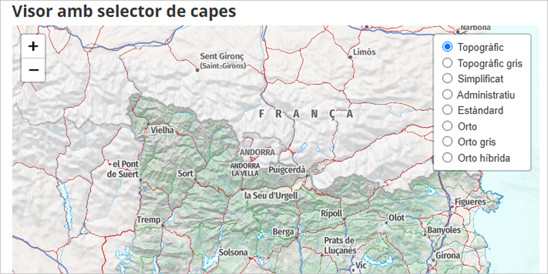 mapa base digital del ICGC