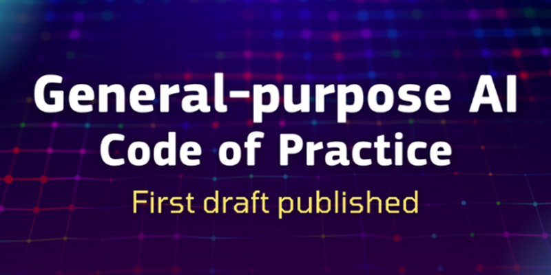 La Comisión Europea publica el primer borrador del Código de Prácticas de IA de propósito general
