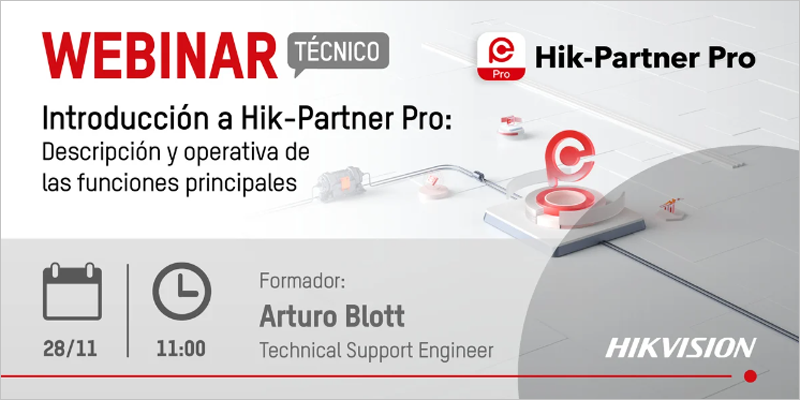 webinar técnico sobre Hik-Partner Pro