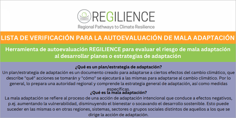 La nueva herramienta de autoevaluación Regilience apoya a ciudades y regiones en la adaptación climática