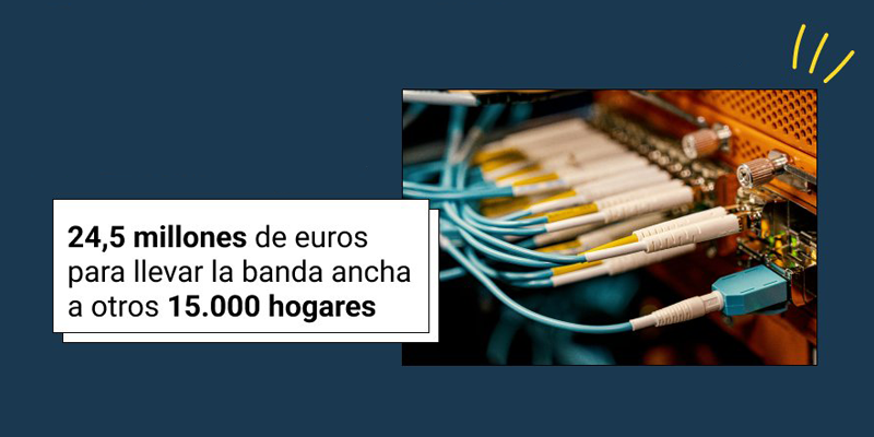 El Programa Unico extenderá la banda ancha ultrarrápida a 15.000 viviendas y empresas