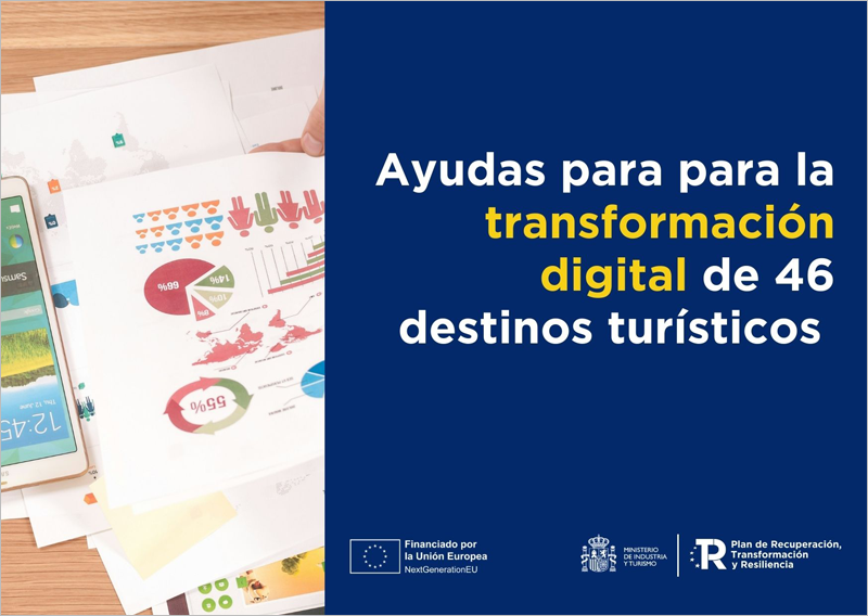 ayudas para la transformación digital de destinos turísticos 