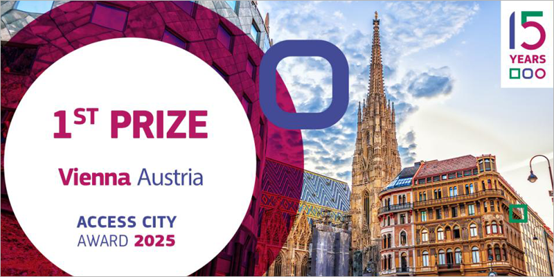 Viena gana el premio Ciudad Accesible 2025 de la Unión Europea