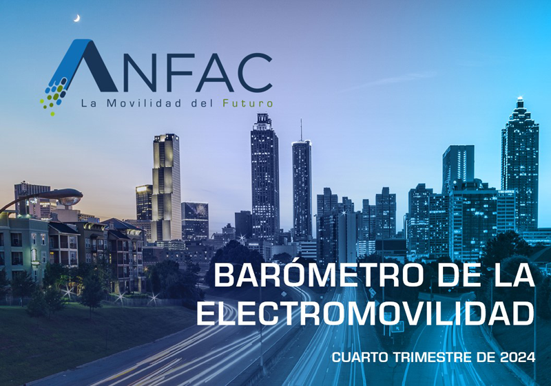 Barómetro Electromovilidad 2024 de ANFAC