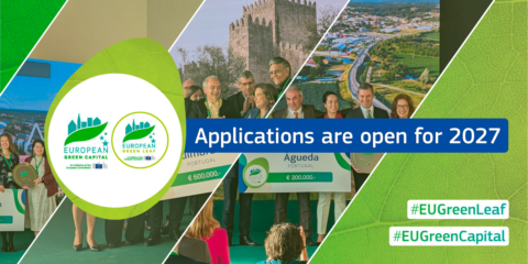 Los premios Capital Verde Europea y European Green Leaf 2027 abren el plazo de inscripción
