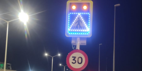 El municipio de Llíria estrena nuevos pasos de peatones inteligentes para aumentar la seguridad vial