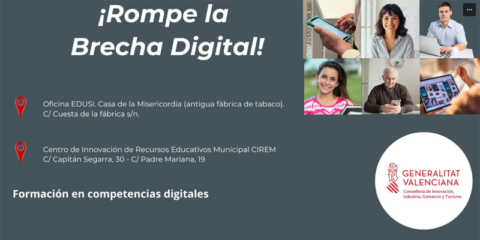 Nuevos cursos en Alicante para la capacitación en el uso de las tecnologías y herramientas digitales