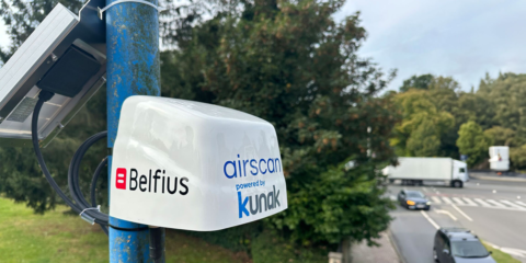 Pure Cities: 50 ciudades belgas respiran mejor gracias a la tecnología de Kunak