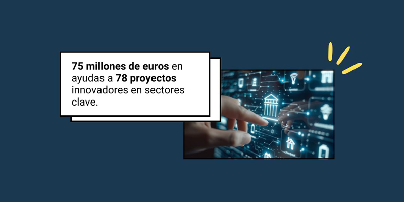 Casi 80 proyectos de creación de espacios de datos sectoriales recibirán ayudas de 75 millones