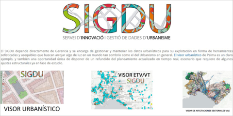 Palma de Mallorca estrena nuevos visores con datos urbanísticos y sobre normativas