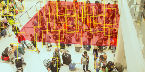 Conteo preciso de personas y vehículos con AI High Resolution Counting App de Dallmeier