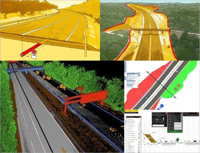 gemelo digital de la red de carreteras