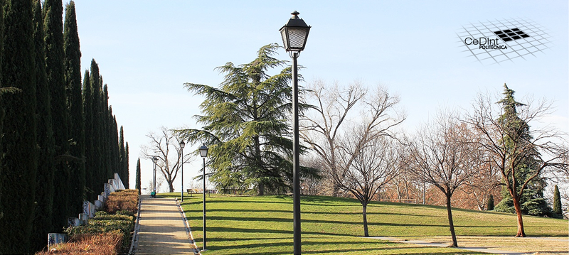 proyectos de riego inteligente para el Parque de la Cuña Verde de Madrid