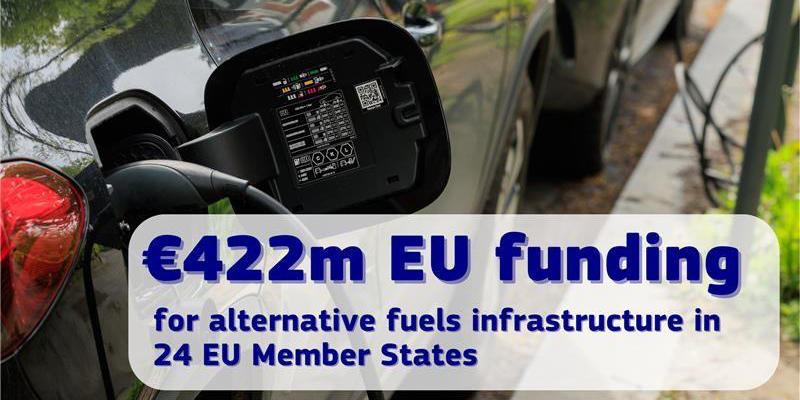 Conneting Europe Facility concede 422 millones para desplegar infraestructuras de combustibles alternativos