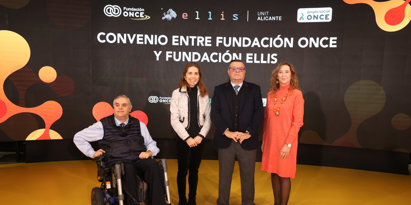 convenio entre Fundación ONCE y ELLIS Alicante