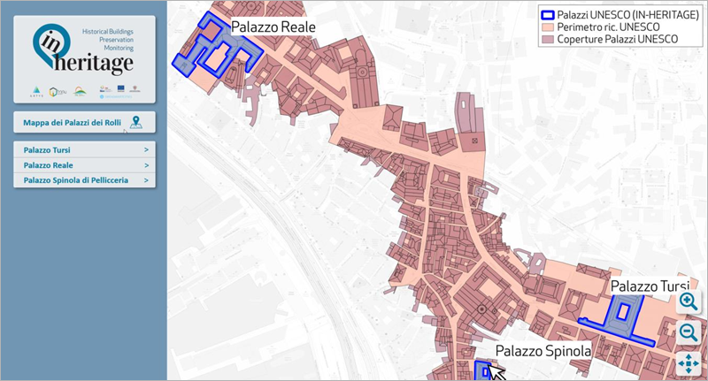 proyecto de gemelo digital para proteger el patrimonio de Génova