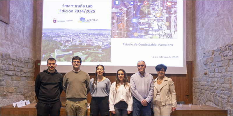 Pamplona será un laboratorio urbano de soluciones de ciudad inteligente del programa Smart Iruña Lab