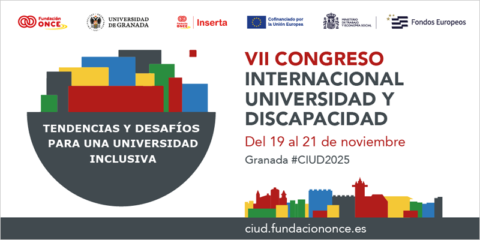Abierto el plazo de presentación de comunicaciones del VII Congreso Universidad y Discapacidad