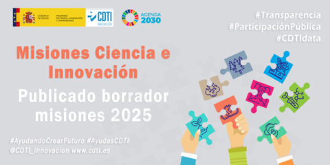 Consulta pública sobre el borrador de la próxima convocatoria de Misiones Ciencia e Innovación