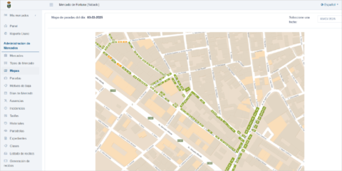 Pavapark implanta en Fortuna un sistema de gestión para el mercado y zonas de carga y descarga