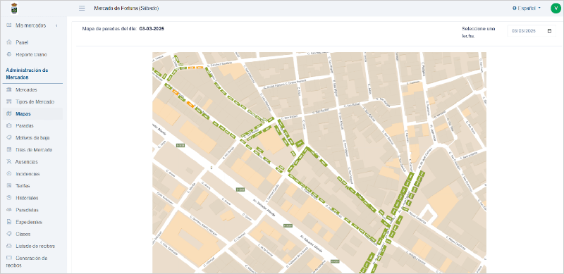 sistema inteligente de gestión de Pavapark en Fortuna