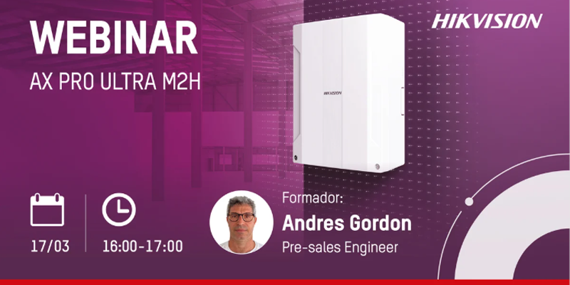 Webinar sobre el sistema de seguridad AX PRO ULTRA M2H de Hikvision