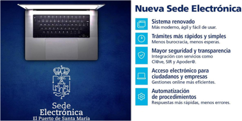 El Ayuntamiento del Puerto de Santa María actualizará su sistema de administración electrónica