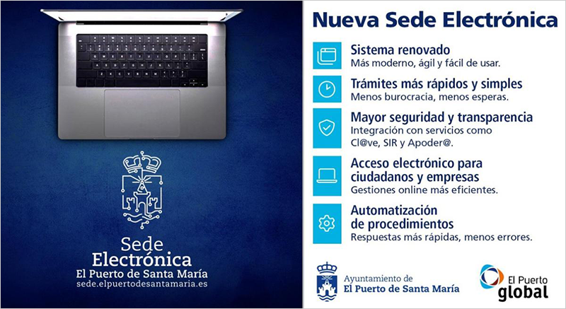 administración electrónica del Puerto de Santa María 