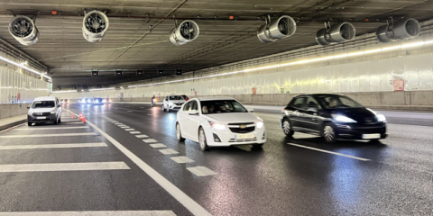 Un sistema de balizas permitirá la navegación guiada en los túneles de la M-30 de Madrid