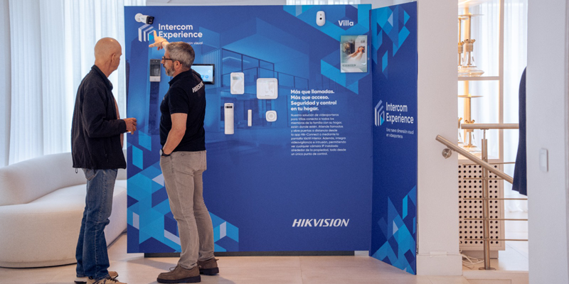 Las últimas innovaciones en videoporteros se mostraron en el evento Intercom Experience de Hikvision Iberia