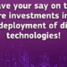Abiertas tres encuestas sobre las necesidades de inversión en tecnologías digitales en la UE