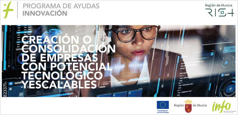 ayudas para empresas tecnológicas en la Región de Murcia