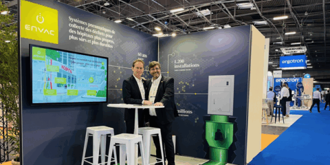 Envac presentó en SantExpo París su sistema de recogida neumática de residuos para hospitales