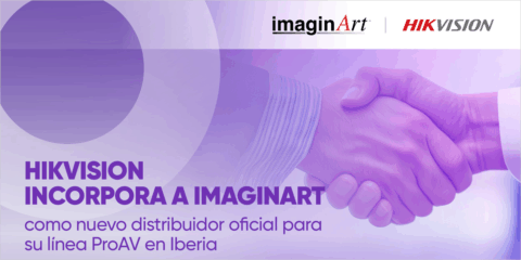 Hikvision se alía con imaginArt para la distribución de su línea ProAV en España y Portugal