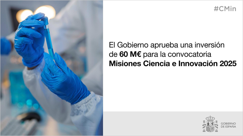 convocatoria de Misiones Ciencia e Innovación 2025