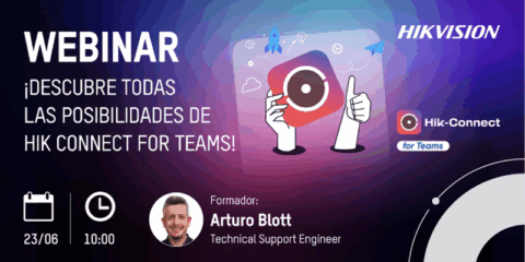 Hikvision organiza un webinar sobre las posibilidades de Hik-Connect for Teams