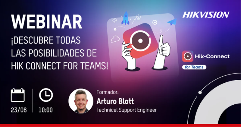 webinar sobre Hik-Connect for Teams