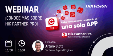 Nuevo webinar de Hikvision sobre las funcionalidades de la plataforma Hik-Partner Pro