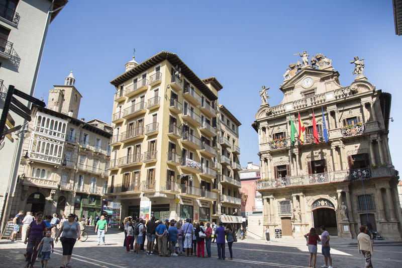 plataforma inteligente de destino de Pamplona