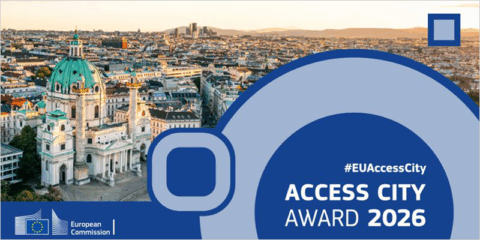 Abierto el plazo de presentación de candidaturas del Premio Ciudad Accesible 2026 de la Unión Europea